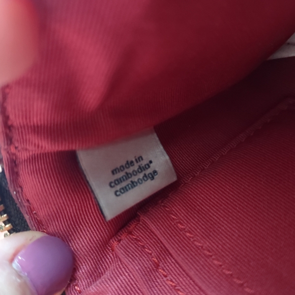 Coach wristlet Wallet red and brown printed Great condition - Picture 10 of 12